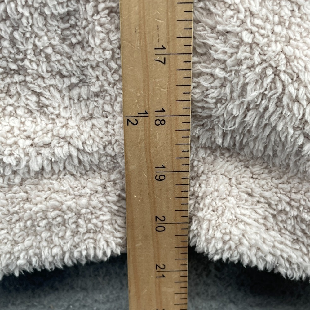 Calvin Klein Sherpa Sweater Women's XLarge Pink Boxy Oversized Performance Cozy - Picture 7 of 10